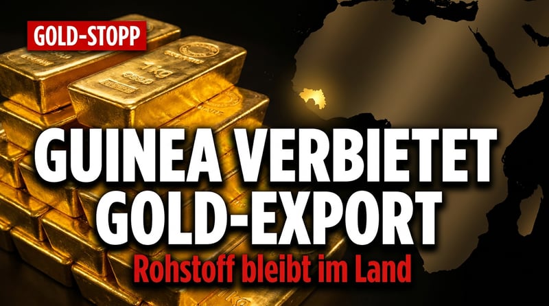 Afrikas stilles Aufbegehren: Guinea stoppt den Abfluss seines Goldes