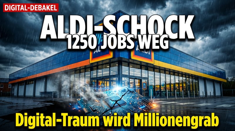 Aldi Süds Digital-Debakel: 1250 Stellen vor dem Aus – wenn der Effizienz-Riese seine eigene DNA verrät