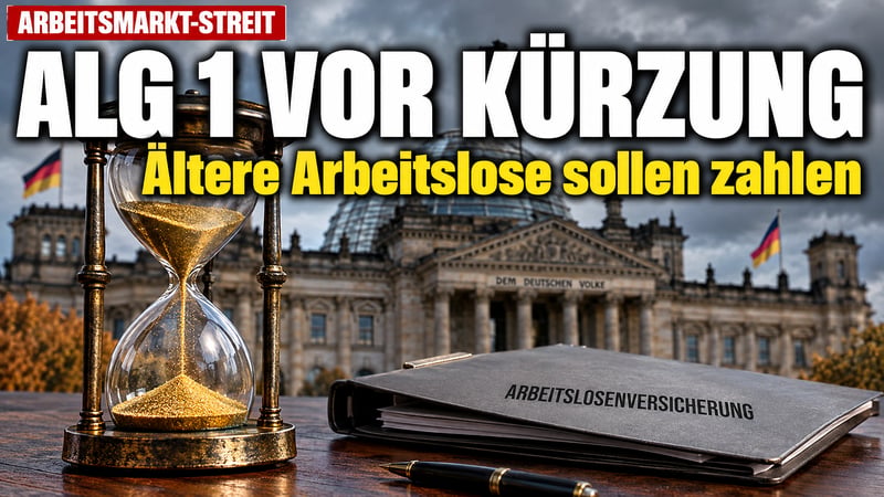 ALG-1-Streit: Sollen ältere Arbeitslose die Zeche zahlen?
