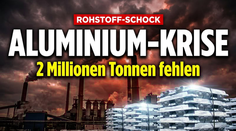 Aluminium-Schock: Der Westen steht vor einer Versorgungskrise historischen Ausmaßes