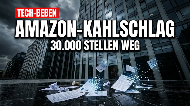 Amazons Kahlschlag: 30.000 Stellen fallen dem Effizienzwahn zum Opfer
