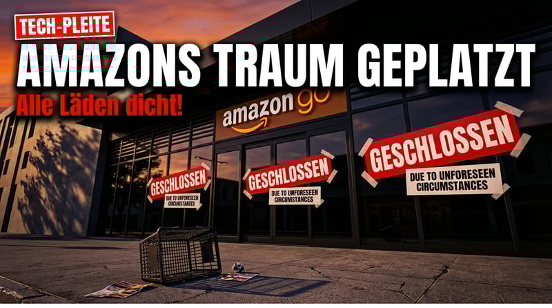 Amazons kassenlose Zukunftsvision scheitert krachend an der Realität