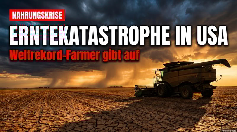 Amerikanische Farmer am Abgrund: Weltrekordhalter gibt 3.000 Hektar auf – droht eine Nahrungsmittelkrise?