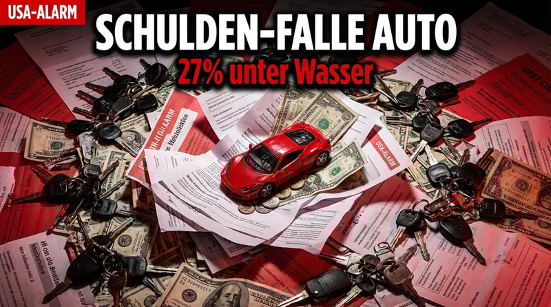 Amerikas Autofahrer versinken in Schulden: Rekordwerte bei negativem Eigenkapital
