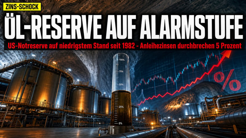 Amerikas Öl-Notreserve am Limit: Jetzt wackelt der Anleihemarkt