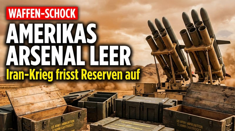 Amerikas Waffenarsenale leeren sich: Der Iran-Krieg als strategisches Desaster für die US-Kampfkraft