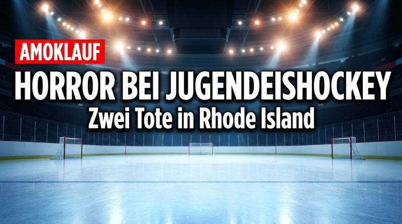 Amoklauf bei Jugendeishockey: Transsexueller Täter erschießt zwei Menschen in Rhode Island