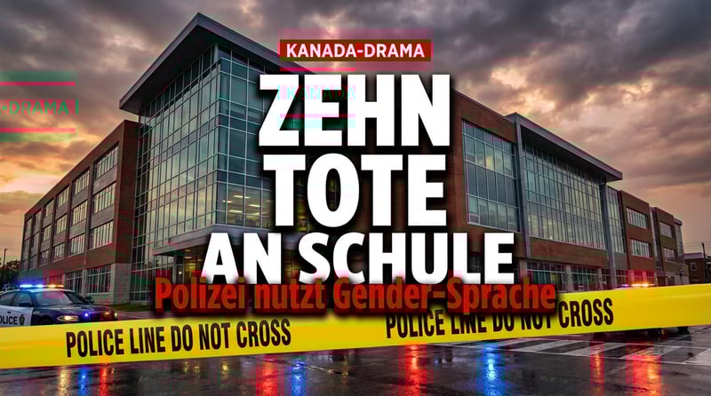 Amoklauf in Kanada: Zehn Tote an Schule – und eine Polizei, die sich in Gender-Sprache übt