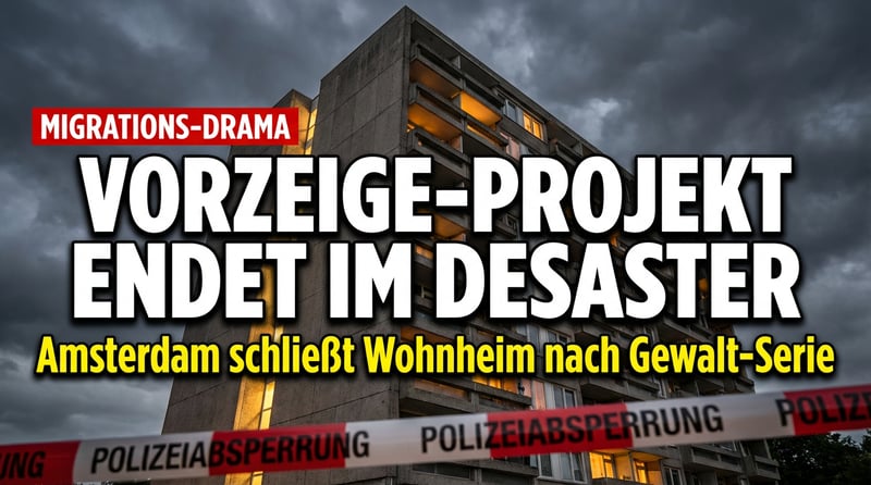 Amsterdamer Vorzeigeprojekt endet im Desaster: Vergewaltigungen und Gewalt in gemischtem Wohnheim für Studenten und Asylbewerber