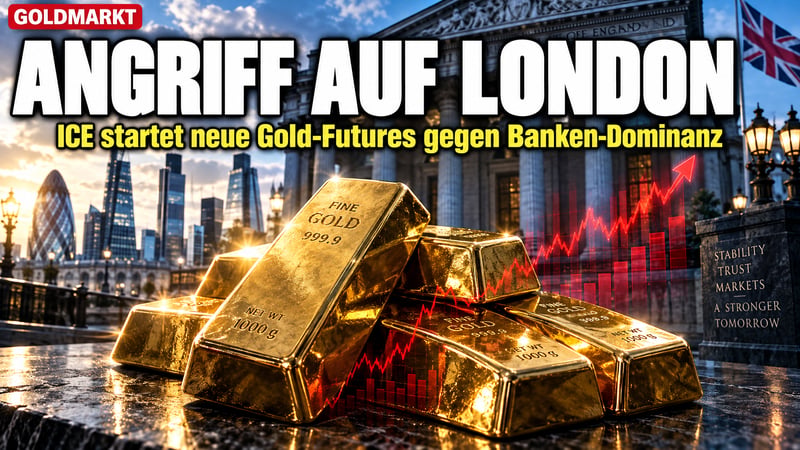 Angriff auf den Banken-Club: ICE bringt Gold-Futures nach London!