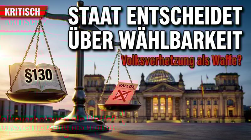 Angriff auf die Demokratie? Justizministerium plant Entzug der Wählbarkeit bei Volksverhetzung