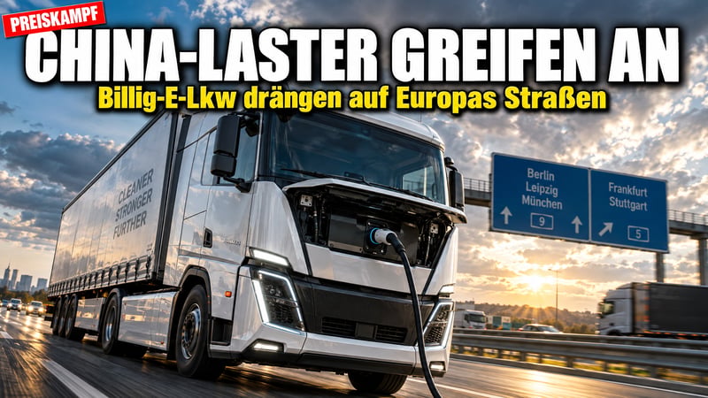 Angriff der China-Laster: Wird die Werkstatt Europas letzte Bastion?