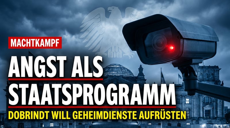 Angst als Regierungsprogramm: Wenn Dobrindt plötzlich die Bedrohung entdeckt, die er selbst mitverschuldet hat