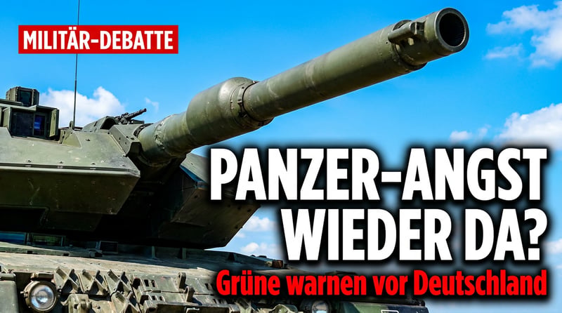 Angst vor deutschen Panzern? Grünen-Chefin Brantner entdeckt die alte Lieblingsangst neu