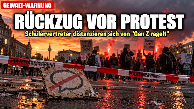 Angst vor Krawall: Schülervertreter kehren „Gen Z regelt“ den Rücken!