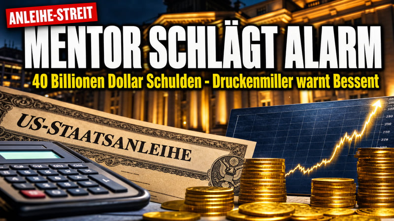 Anleihe-Aufstand: Druckenmiller zerlegt Bessents Milliarden-Trick