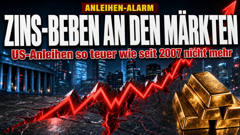 Anleihen-Beben: Schulden-Zinsen auf Höchststand seit fast 20 Jahren