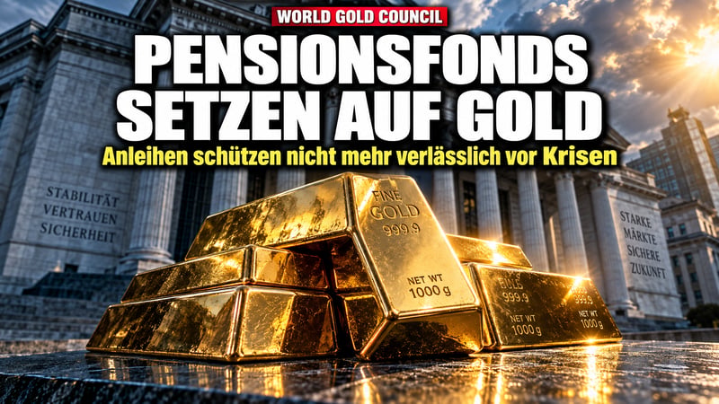 Anleihen versagen als Schutzschild: Pensionsfonds setzen auf Gold!
