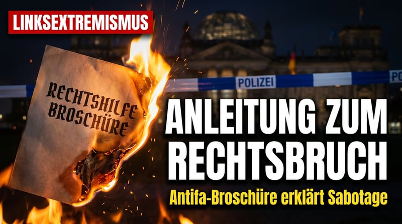 Anleitung zum Rechtsbruch: Wie ein Antifa-BĂŒndnis Blockierer zu Brandstiftung und Sprengstoff informiert