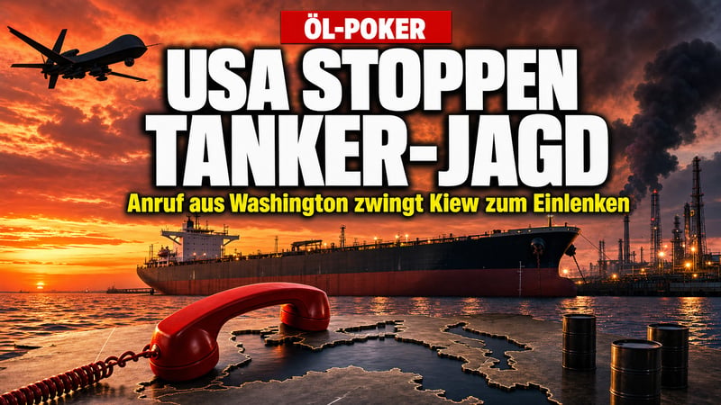Anruf aus Washington: Vance stoppt Kiews Tanker-Jagd am Schwarzen Meer
