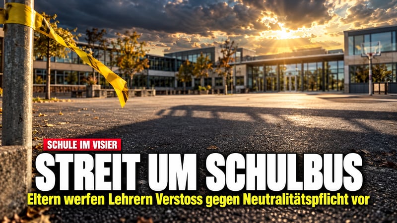 Anti-AfD-Bus im Unterricht: Eltern in MV proben den Aufstand