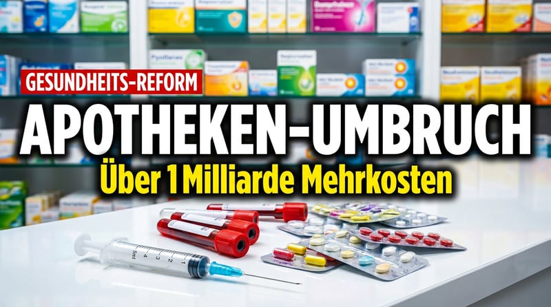 Apothekenreform im Eiltempo: Spritze, Blutprobe und Pillen ohne Rezept – wer zahlt die Zeche?