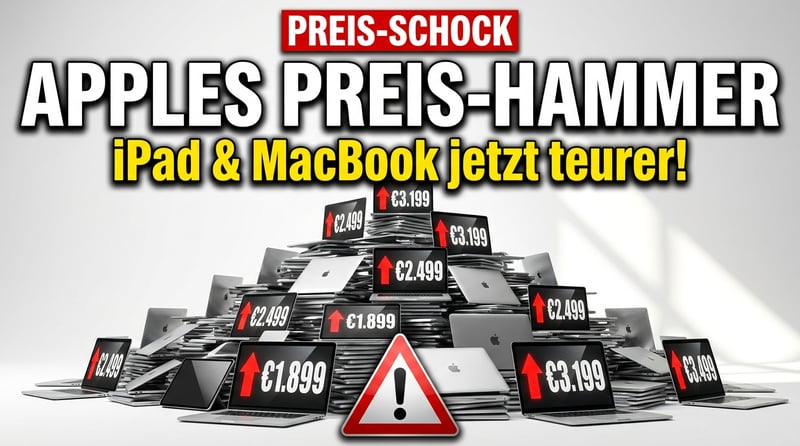 Apples Preis-Hammer: Wenn der KI-Wahn die Verbraucher zur Kasse bittet