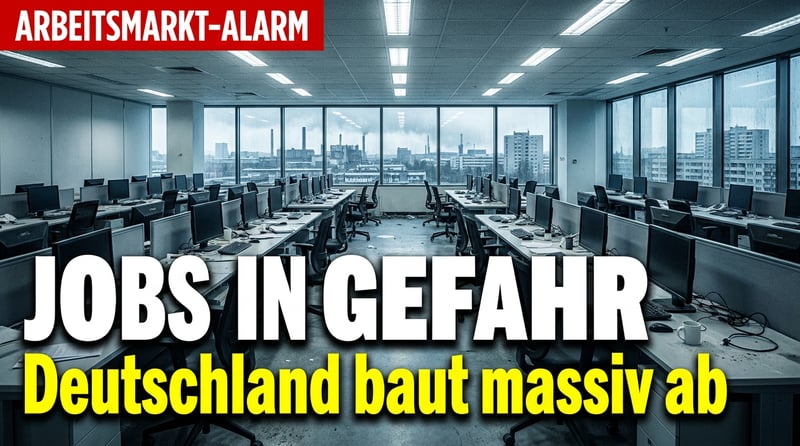 Arbeitsmarkt im Sinkflug: Deutschlands Wirtschaft schickt ihre Belegschaften nach Hause