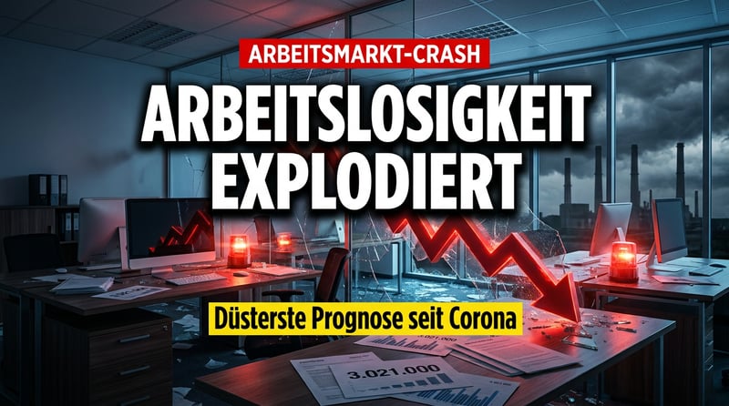 Arbeitsmarkt im Sinkflug: Düsterste Aussichten seit der Corona-Pandemie