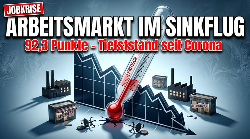 Arbeitsmarkt im Sinkflug: Wenn das Beschäftigungsbarometer zum Fieberthermometer der deutschen Wirtschaft wird