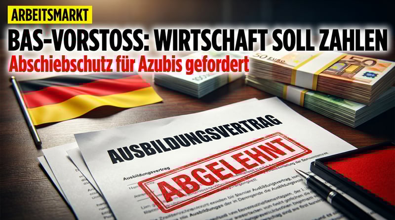 Arbeitsministerin Bas will Abschiebeschutz für Azubis – Wirtschaft soll für Migranten zahlen