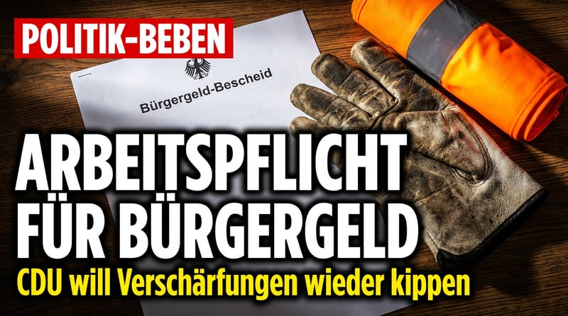 Arbeitspflicht für Bürgergeldempfänger: Sachsen-Anhalts Wirtschaftsminister fordert bundesweite Gegenleistung