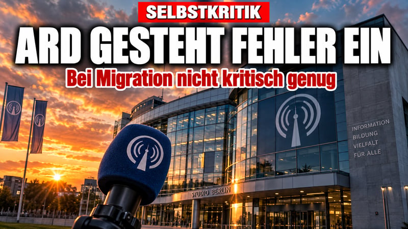 ARD-Chef gibt Fehler zu: „Bei Migration nicht kritisch genug“