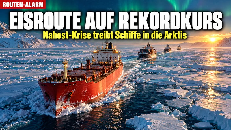 Arktis-Boom: Nahost-Chaos beschert Moskaus Eisroute einen Rekord!