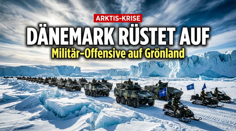 Arktische Aufrüstung: Dänemark weitet Militärpräsenz auf Grönland massiv aus