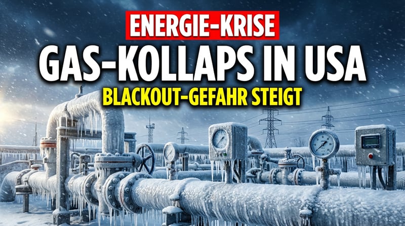 Arktische Kältewelle bedroht US-Gasversorgung: Droht ein Blackout-Szenario?