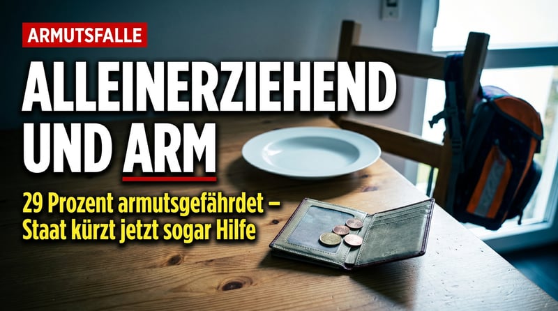 Armutsfalle Alleinerziehung: Wie der deutsche Sozialstaat seine schwächsten Familien im Stich lässt