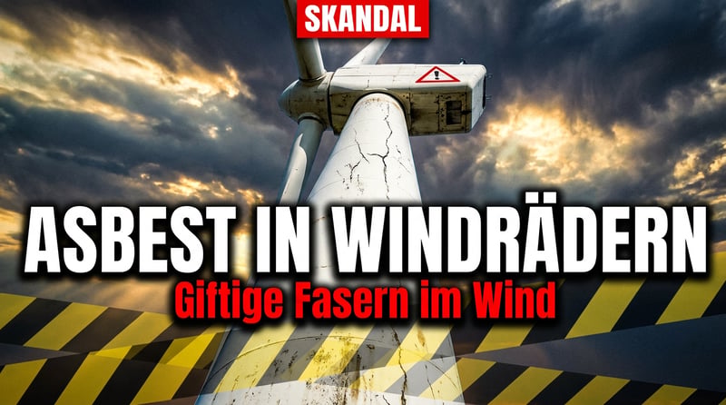 Asbest in den Windrädern: Wie die Öko-Heilsbringer zur tickenden Gesundheitsbombe werden