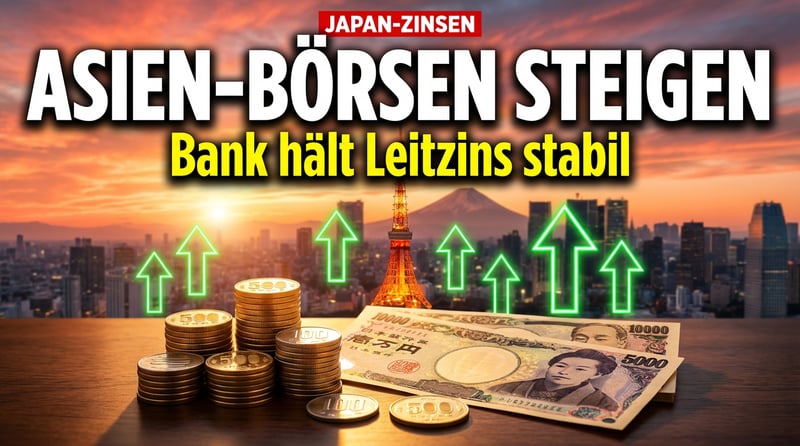 Asiatische Börsen im Aufwind: Geopolitische Entspannung beflügelt die Märkte