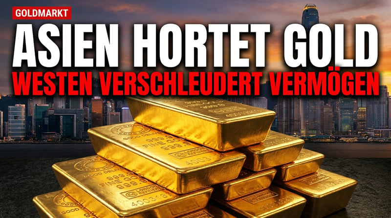 Asien greift nach dem Gold-Zepter: Hongkong rüstet auf, während der Westen sein Tafelsilber verschleudert