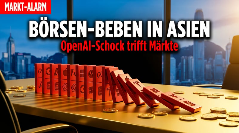 Asiens Börsen wackeln: OpenAI-Schock und OPEC-Beben erschüttern die Märkte