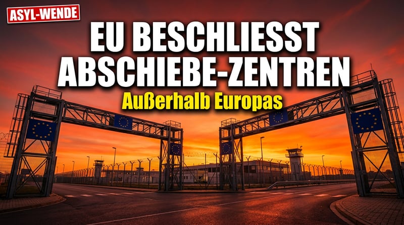 Asylwende in Brüssel: EU öffnet Tür für Abschiebezentren in Drittstaaten