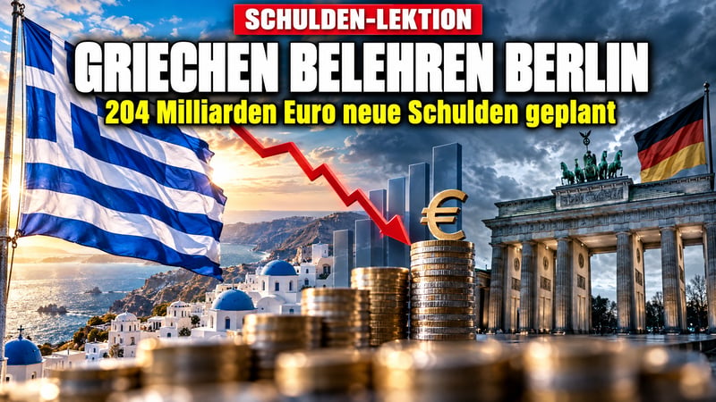 Athen belehrt Berlin: Griechen geben Merz eine Schulden-Lektion