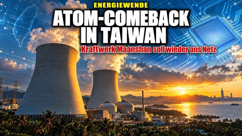 Atom-Comeback in Taiwan: Chip-Insel zieht die Notbremse beim Ausstieg!