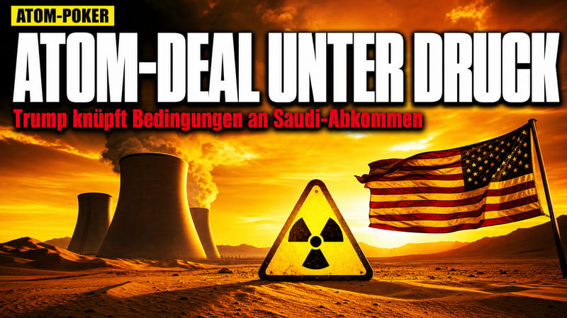 Atom-Deal mit Riad: Trump setzt den US-Kongress unter Zugzwang