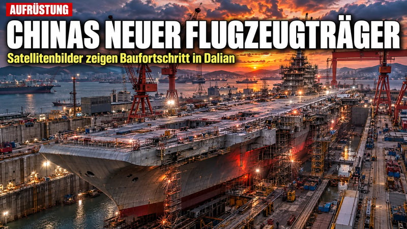 Atom-Koloss aus Dalian: Kommt Chinas vierter Flugzeugträger 2027?