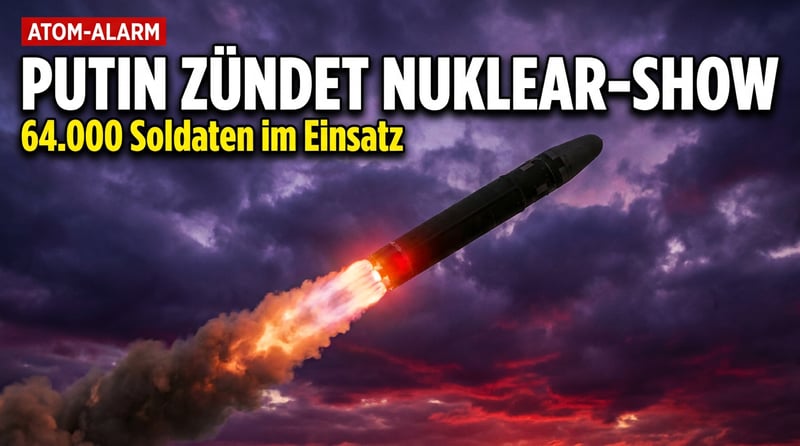 Atomares Säbelrasseln im Osten: Putin und Lukaschenko lassen die Muskeln spielen