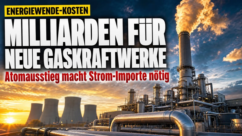 Atomausstieg-Rechnung: Milliarden für Gas – Reaktoren fallen weiter