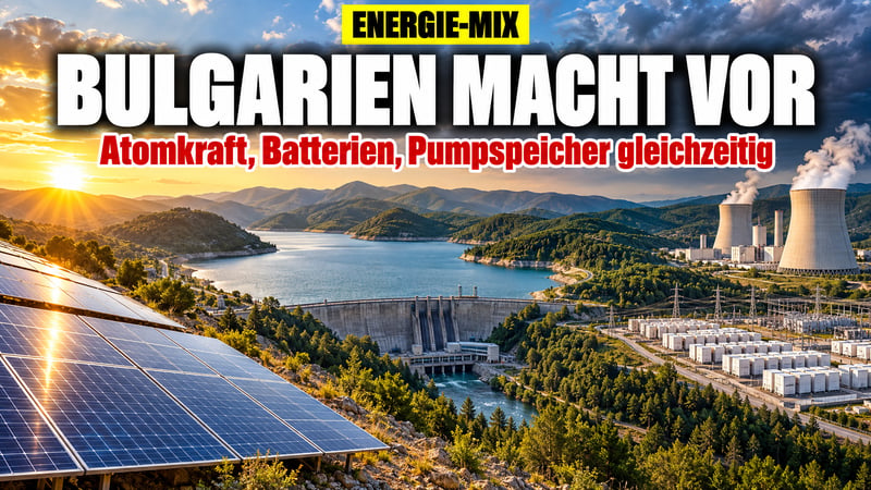 Atomkraft, Akkus, Pumpspeicher: Bulgarien zeigt Berlin, wie es geht!