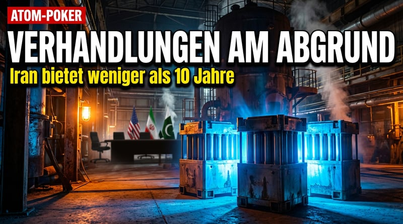 Atompoker am Abgrund: Iran-Verhandlungen vor dem Scheitern – doch Vermittler geben nicht auf
